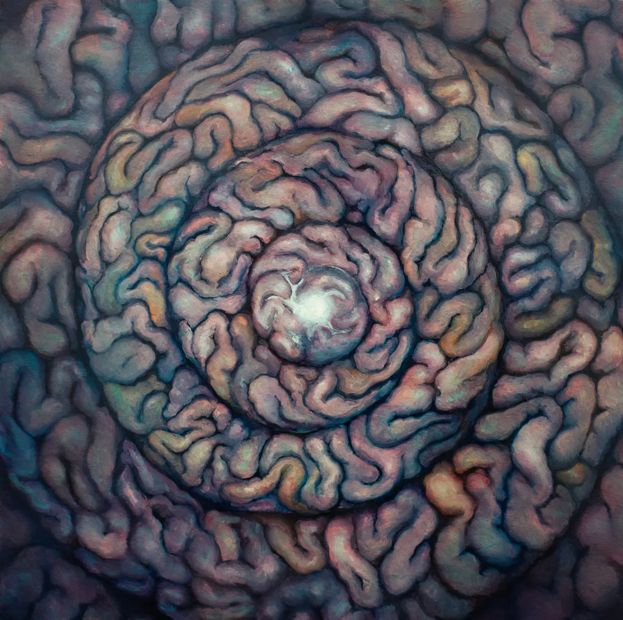 Neon Ooze, an oil painting by Hirata Yodom