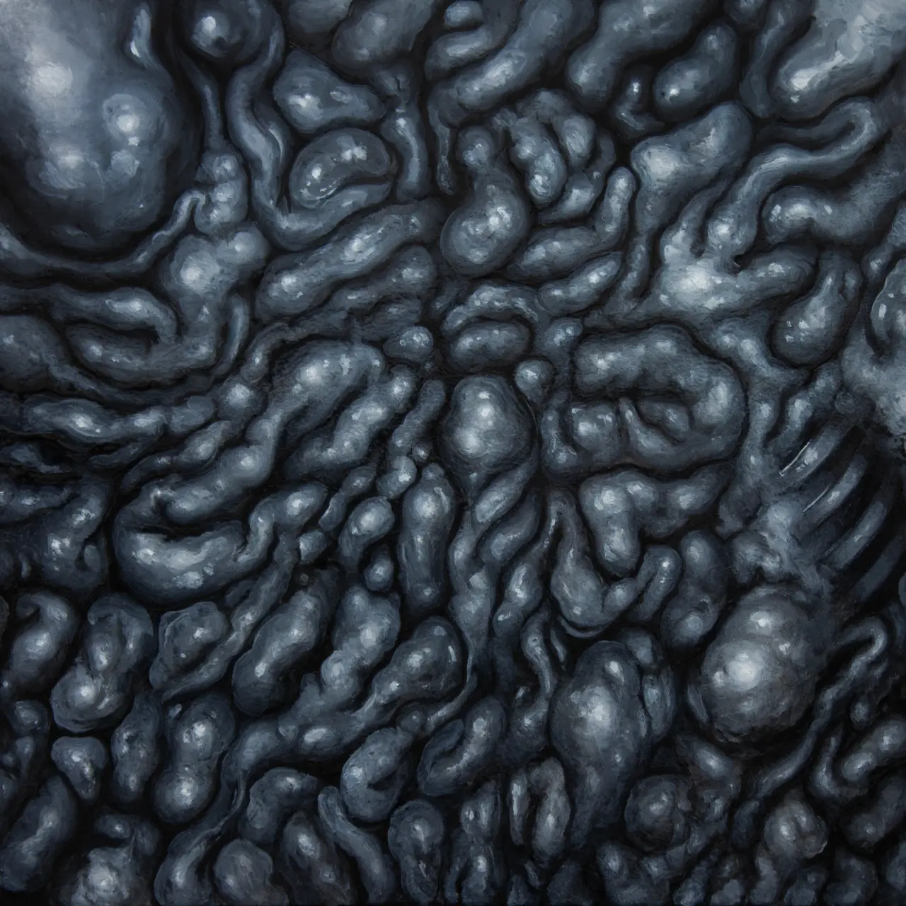 Null Line III, an oil painting by Hirata Yodom
